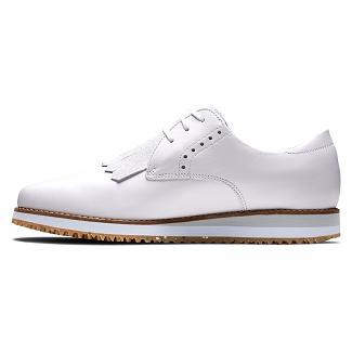 Scarpe Golf Footjoy Donna Sport Retro Spikeless Bianche Italia TBS901658